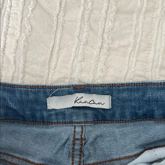 Denim Distressed Women Jean Shorts - Picture 3 of 4